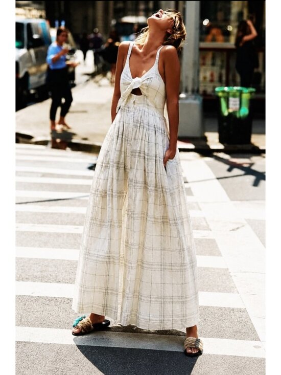 Shona Joy x Free People Dresses & Skirts - Shona Joy x Free people Plantation Tie Front Midi Dress